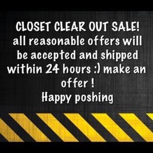 Everything needs to go!